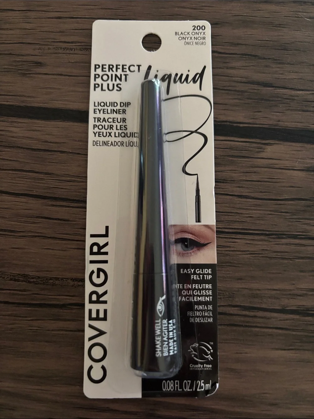 COVERGIRL Perfect Point Plus Eye Pencil & Liquid Dip Eyeliner Set — Black